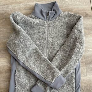 Lululemon Mens Tundra Trek 1/2 zip Grey